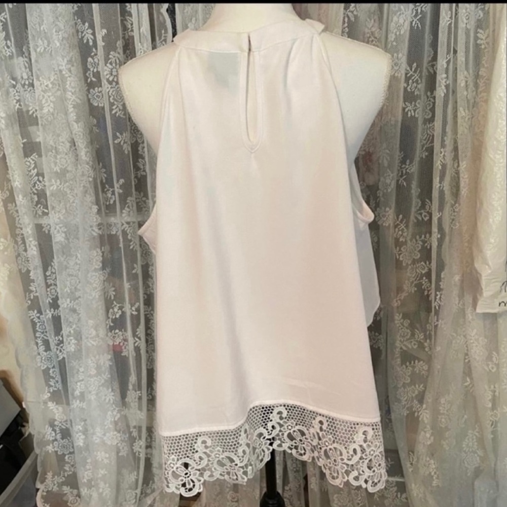 Worthington blouse White 3X. - Picture 4 of 7